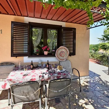 In With Sea View, Terrace, Air Conditioning, Wifi Lejlighed Funtana